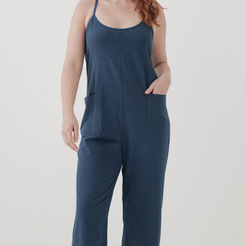 Pact  Cool Stretch Lounge Jumpsuit